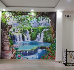 TRANH DÁN TƯỜNG 3D 4D 5D TẠI VĨNH CỬU