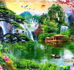 TRANH DÁN TƯỜNG 3D 4D TẠI LONG KHÁNH