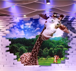 Tranh Dán Tường 3D BN Tại Long Khánh Đồng Nai