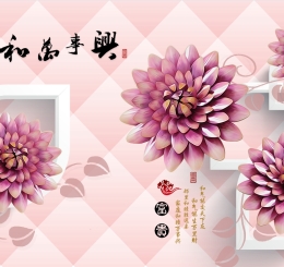 Thi Công Tranh Dán Tường 3D Tại Long Thành