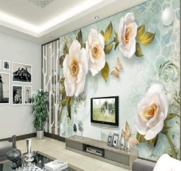 Tranh Dán Tường Phòng Khách Tại Đồng Nai - Xưởng Tranh