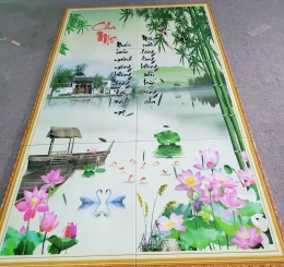 TRANH GẠCH 3D UY TÍN TẠI VĨNH CỬU