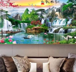 Xưởng in Tranh Tráng Gương giá rẻ tại Phường Tam Hiệp