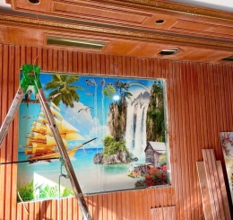 Xưởng Tranh Tráng Gương Đẹp Tại Trảng Bom - Đồng Nai