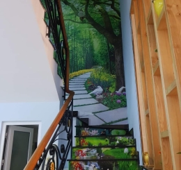 Tranh Dán Tường Trảng Bom