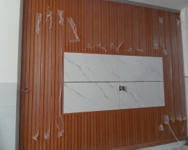 CÔNG TRÌNH TẤM ỐP TƯỜNG LAM SÓNG Ở BỬU LONG