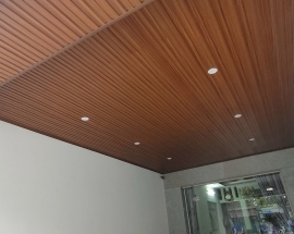 Công Trình Ốp Lam Sóng Trang Trí Tiệm Rửa Xe Trảng Dài Đồng Nai