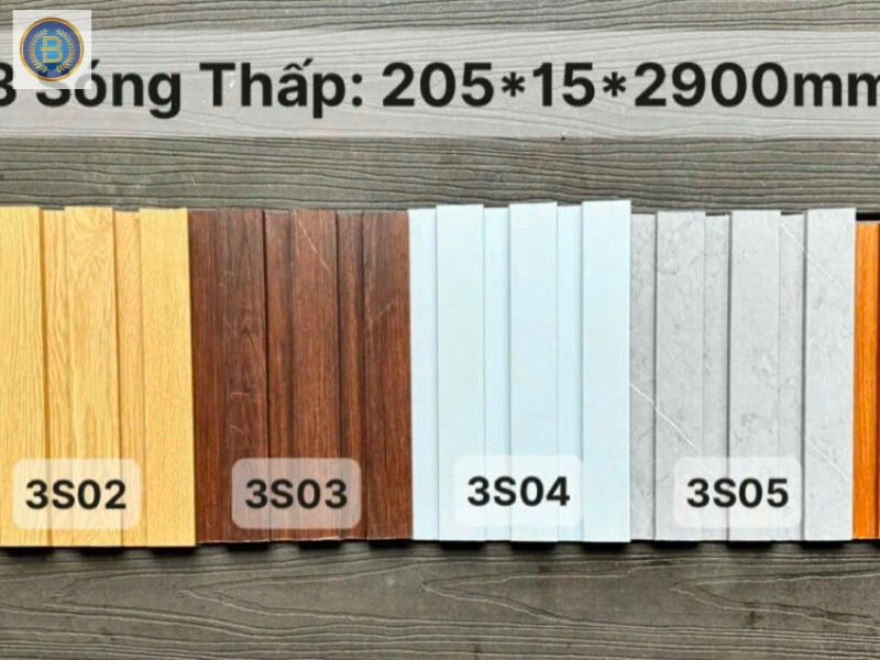 Một số mẫu màu Lam Sóng