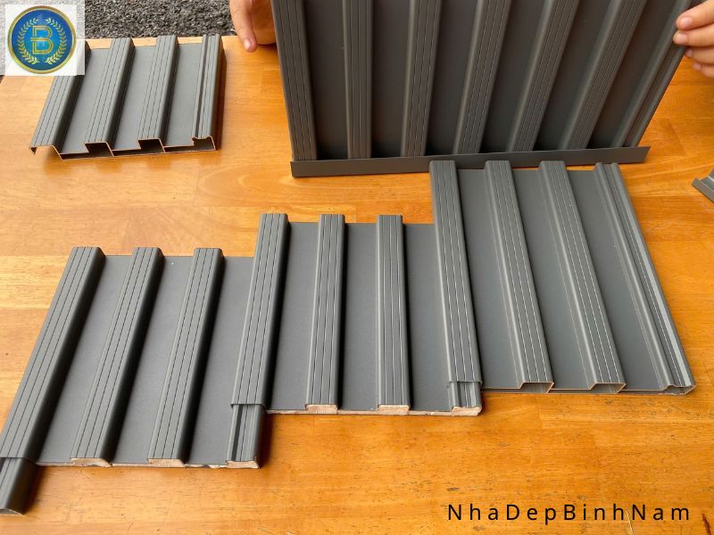 Lam sóng lợp mái bằng hợp kim nhôm