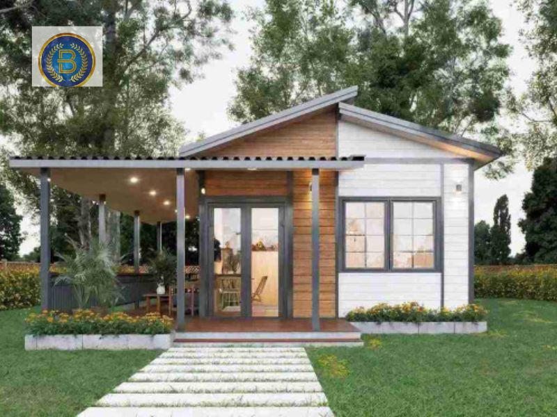 mẫu nhà dạng homestay, studio cho khách tham khảo