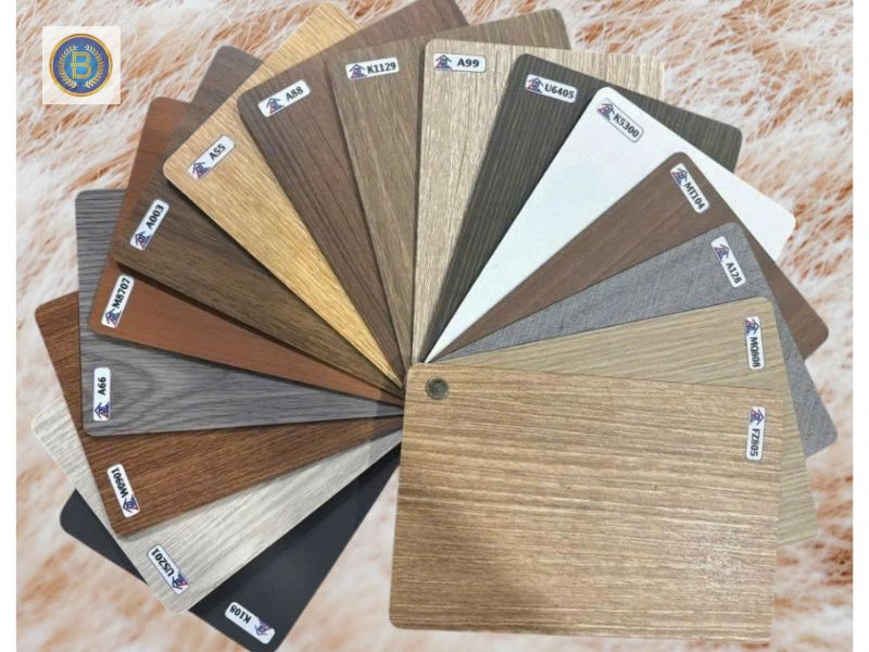 Bảng màu cửa đa dạng cho khách dễ lựa chọn