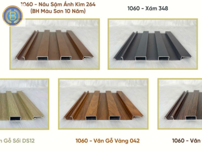 Bảng màu Lam Sóng Nhôm