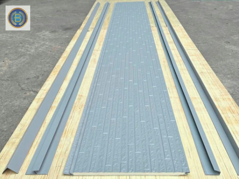 Tấm ốp Tôn xốp mạ kẽm chống nóng Tấm ốp Tôn xốp mạ kẽm chống nóng