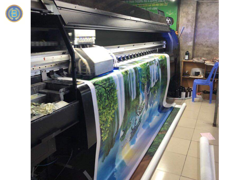 Máy in Tranh Dán Tường ở Nhà Đẹp Bình Nam