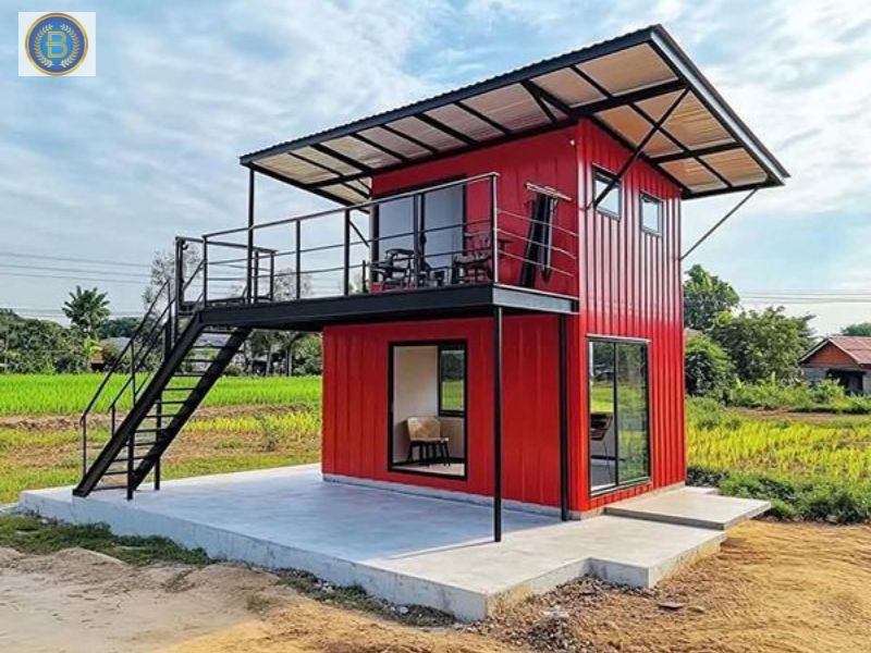 Nhà Lắp Ghép- Nhỏ Gọn- Di Động- Hiện Đại