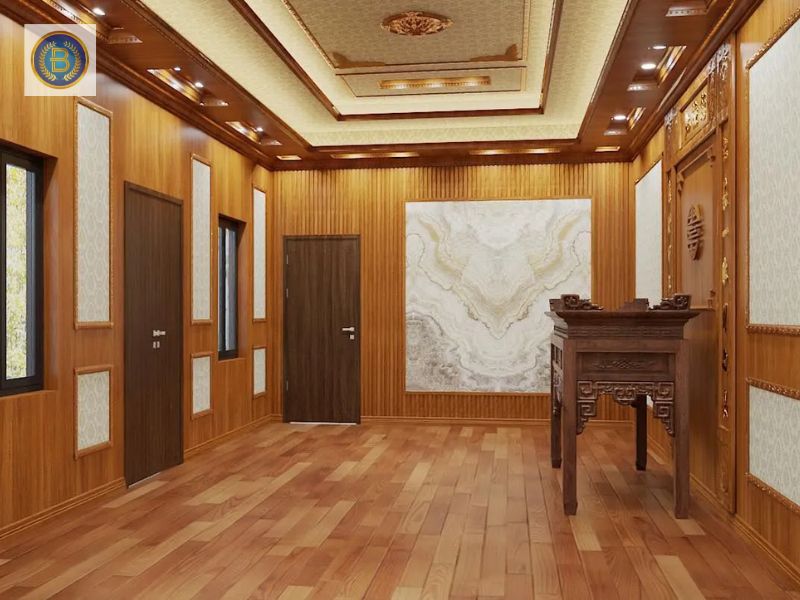 Cải tạo nhà bằng tấm ốp nhựa giả gỗ Cải tạo nhà bằng tấm ốp nhựa giả gỗ