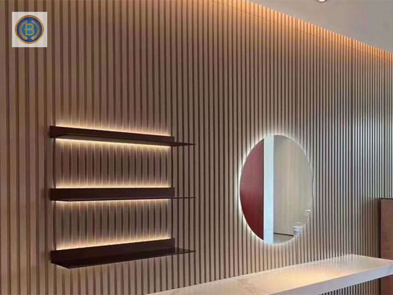 Mẫu công trình Tấm Ốp Lam Sóng mà Bình Nam thi công cho khách Mẫu công trình Tấm Ốp Lam Sóng mà Bình Nam thi công cho khách