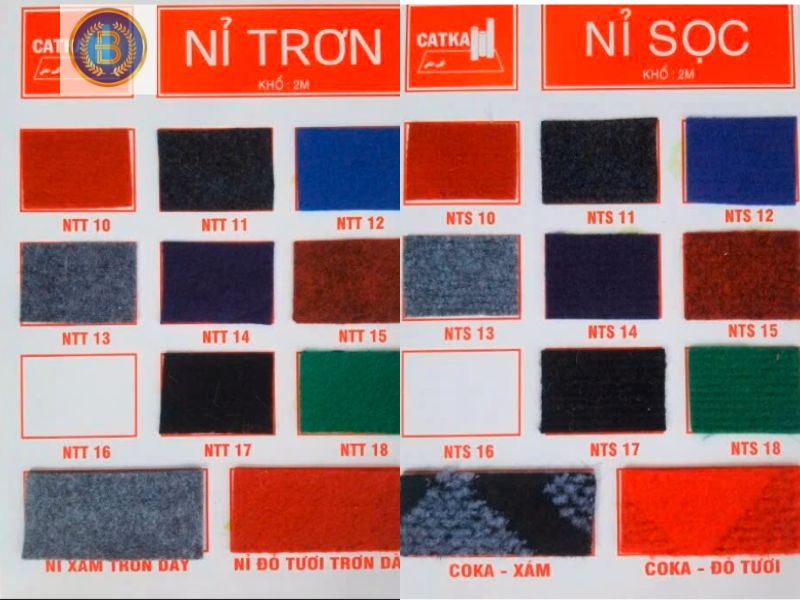 Bàng màu thảm sự kiện cho khách dễ lựa chọn Bàng màu thảm sự kiện cho khách dễ lựa chọn