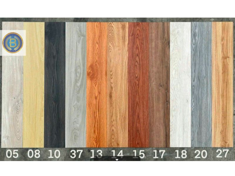 Bảng màu Sàn nhựa keo sẵn Bảng màu Sàn nhựa keo sẵn