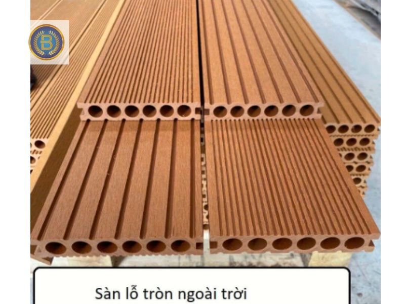 Sàn nhựa giả gỗ ngoài trời màu Teck Sàn nhựa giả gỗ ngoài trời màu Teck