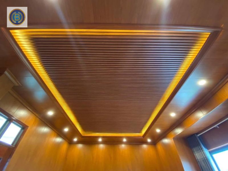 Công trình Trần Nhựa Giật Cấp Bình Nam hoàn thiện cho khách