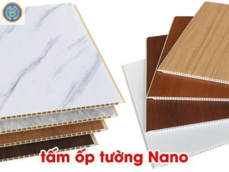 Tấm ốp Nano nhựa giả gõ