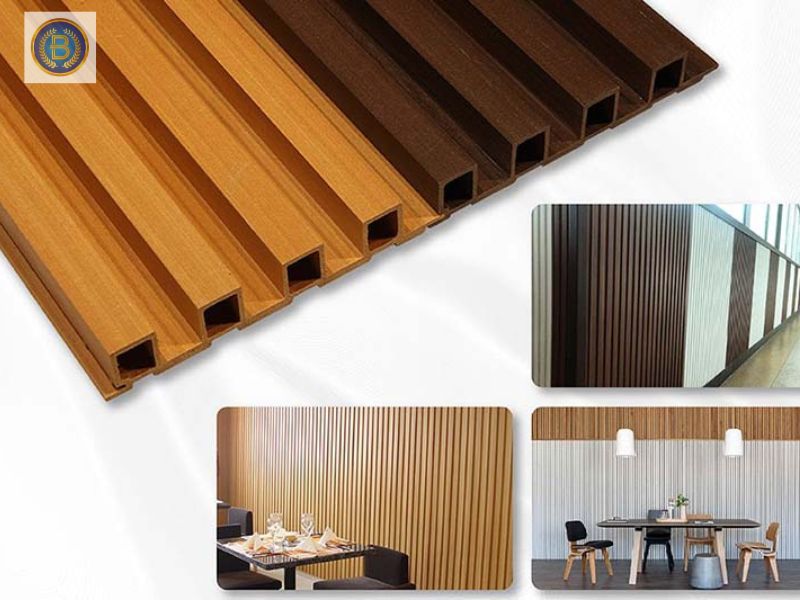 Tấm ốp Lam sóng nhựa giả gỗ