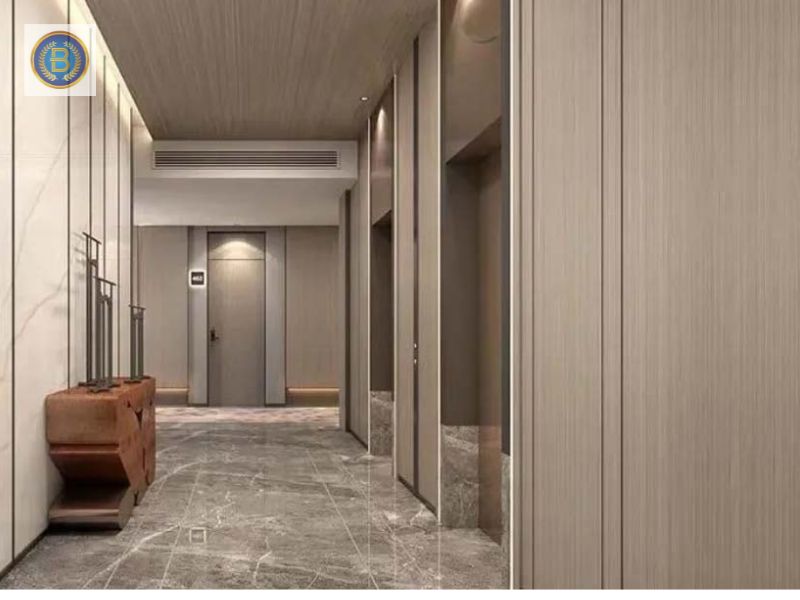 Công trình tấm ốp than tre hoàn thiện Công trình tấm ốp than tre hoàn thiện