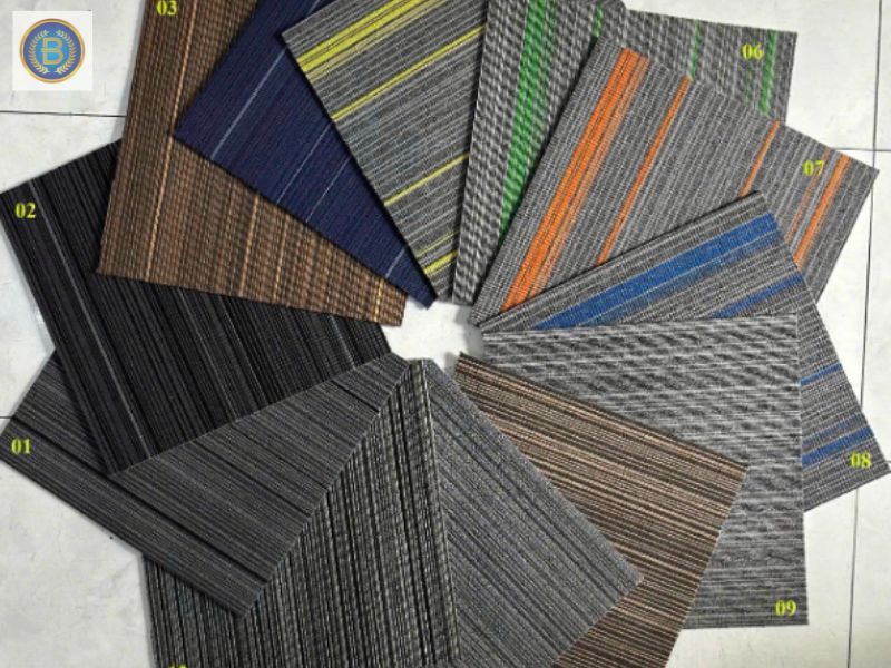 Thảm tấm đa dạng mẫu, màu sắc Thảm tấm đa dạng mẫu, màu sắc