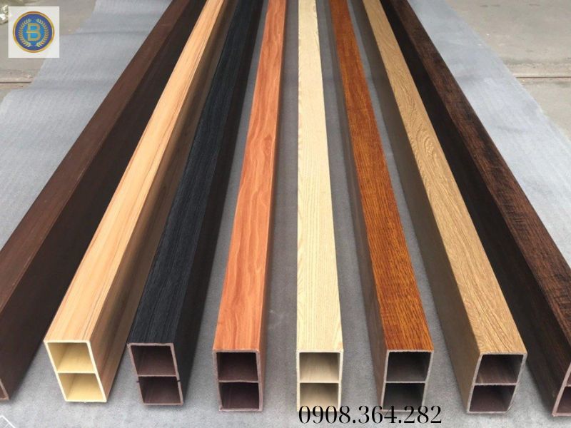 Các mẫu màu Thanh Lam Gỗ Nhựa
