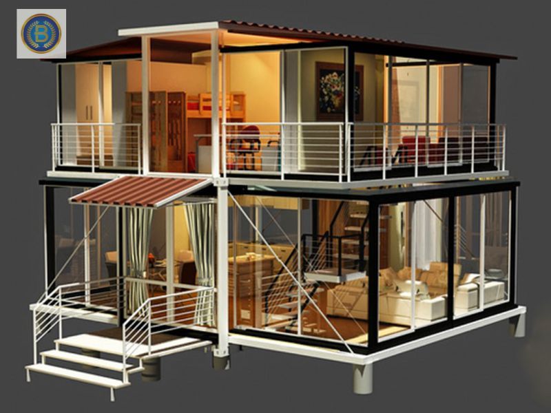  Nhà Lắp Ghép thiết kế 3D cho khách hàng dễ hình dung