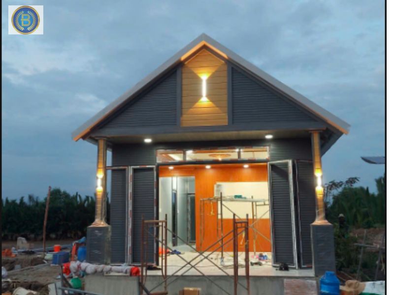 Nhà Lắp Ghép Bình Nam hoàn thiện cho khách tại Cần Giờ