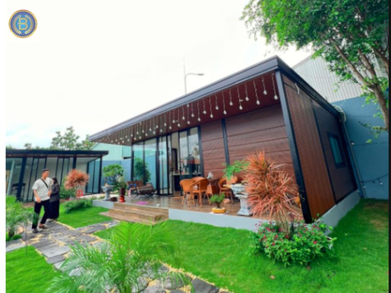 Công Trình Nhà Lắp Ghép Bình Nam hoàn thiện cho khách tại Hóc Môn