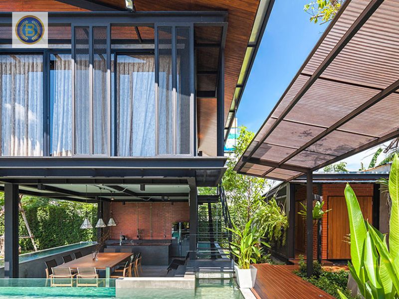 Nhà Lắp Ghép vừa làm khu nghỉ dưỡng, vừa là tổ ấm sum vầy