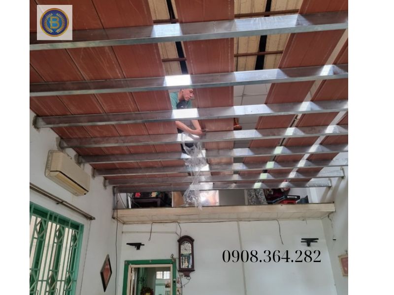 Sàn Nhựa Chịu Lực làm sàn tầng lửng Sàn Nhựa Chịu Lực làm sàn tầng lửng