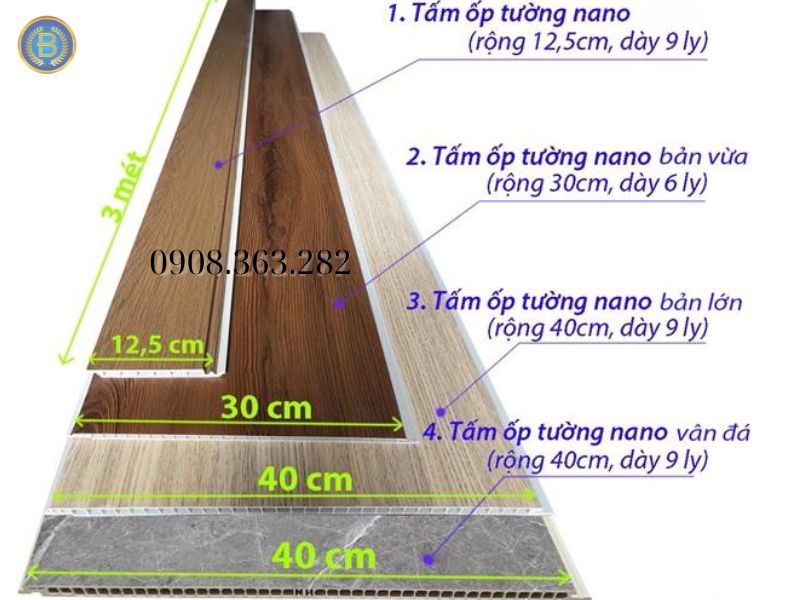 Cấu Tạo Tấm Ốp Nhựa Nano Giả Gỗ