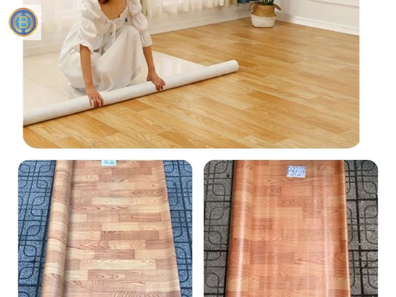 Khách hàng đang trải nghiệm thảm Simili Khách hàng đang trải nghiệm thảm Simili