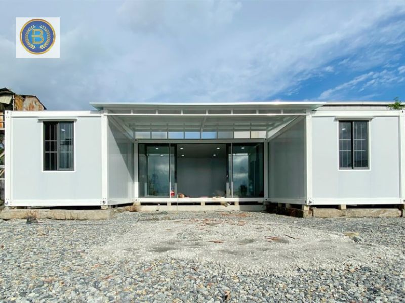 Mẫu nhà lắp ghép dành cho kho xưởng- nhà tiền chế