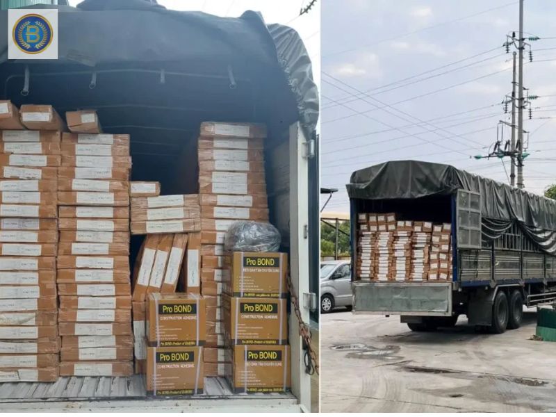 Xuất hàng tấm ốp cho khách để làm trần nhựa giả gỗ