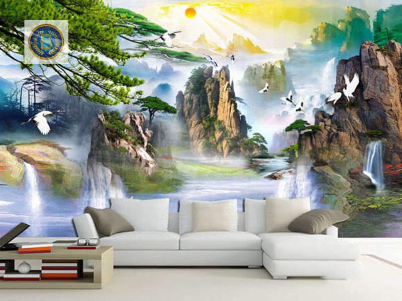 Hoàn thiện Tranh 3D in và dán cho khách tại Biên Hòa Hoàn thiện Tranh 3D in và dán cho khách tại Biên Hòa